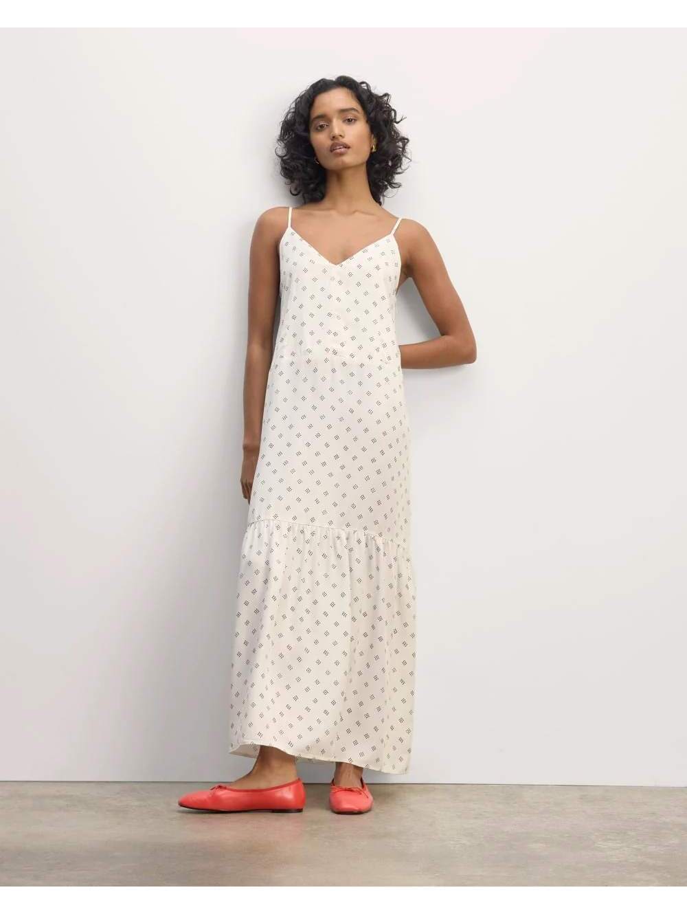 Everlane The Long Weekend Maxi Dress in Butterlite Size 2 - Picture 1 of 7